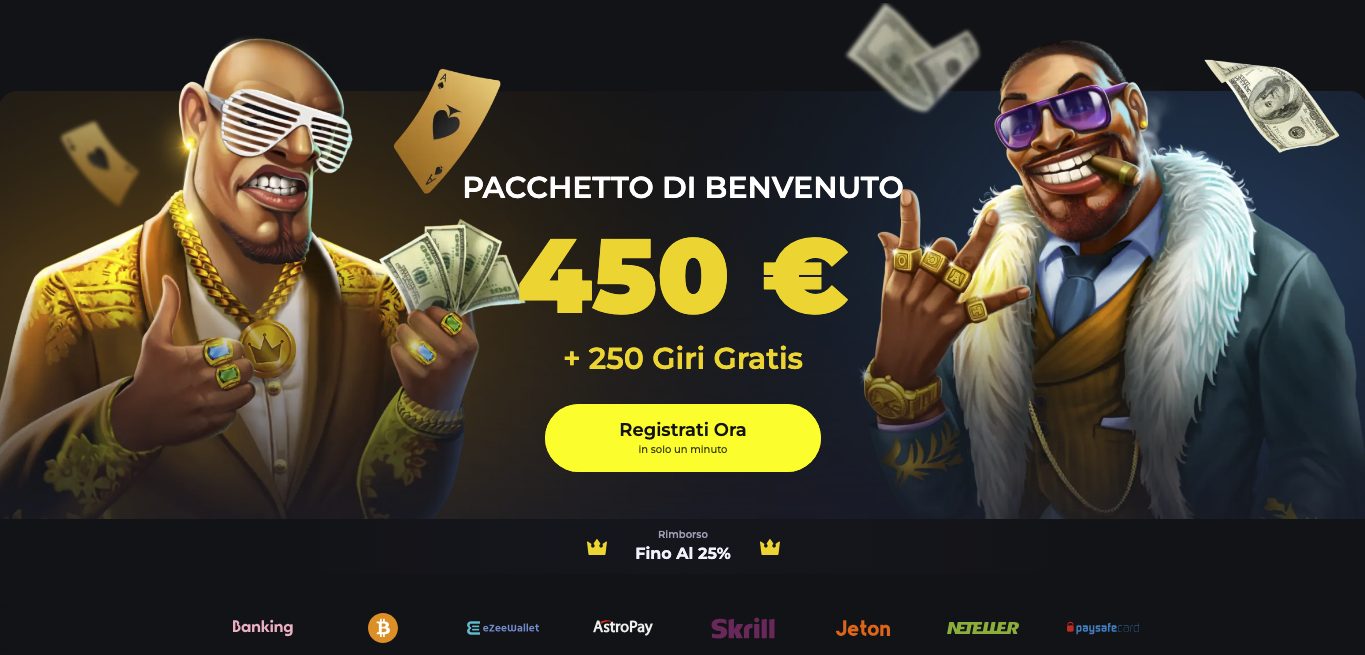 BDM Bet PACCHETTO DI BENVENUTO